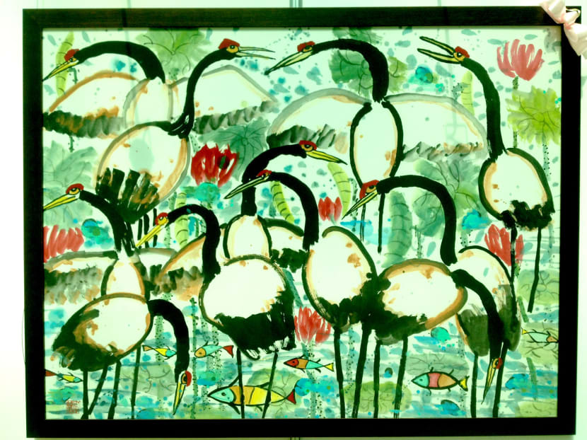 Teen artist raises S$55,000 for charity