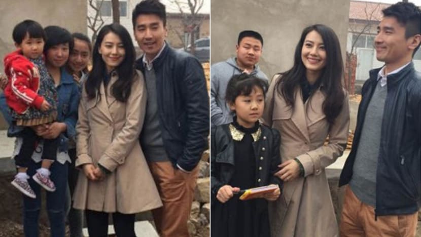 Mark Chao accompanies wife Gao Yuanyuan to her hometown Mark Chao accompanies wife Gao Yuanyuan to her hometown