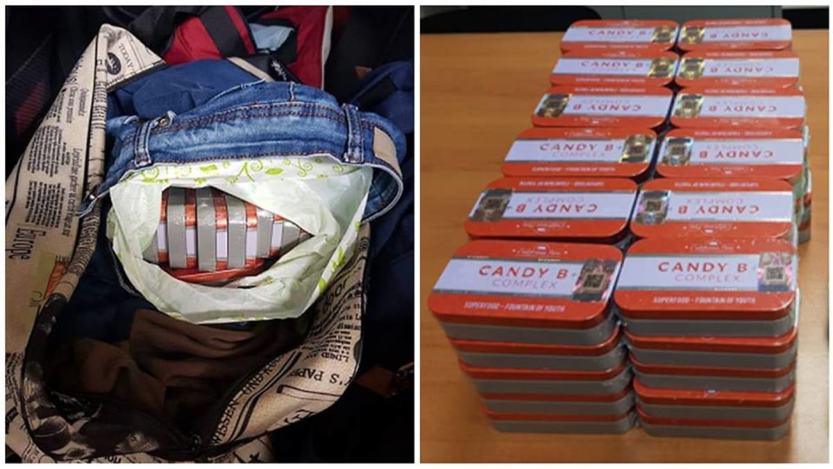 Sexual enhancement drugs found hidden in clothing at Tuas