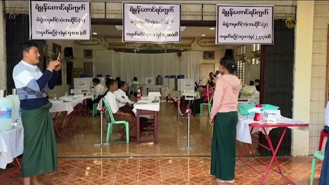 缅甸大选第二轮投票结束 军政府称4月迎新政府