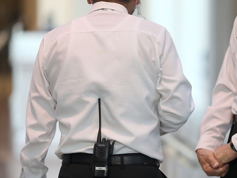 Anyone found guilty of intentionally causing harassment, alarm or distress to security officers may be jailed up to a year and fined up to S$5,000.