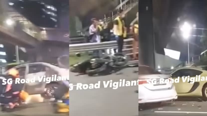 5 individu dikejarkan ke TTSH susuli kemalangan berangkai di PIE 5 individu dikejarkan ke TTSH susuli kemalangan berangkai di PIE