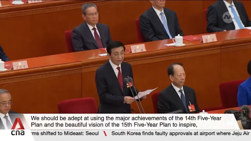 Chairman of China's top political advisory body urges unity as week-long meetings wrap up