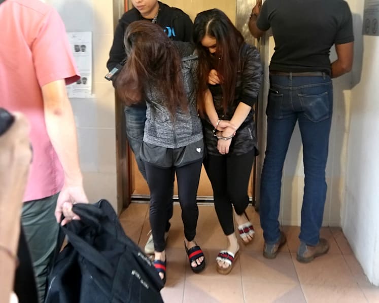 Longest police blitz against heartland brothels leads to more than 90 arrests in 11 days