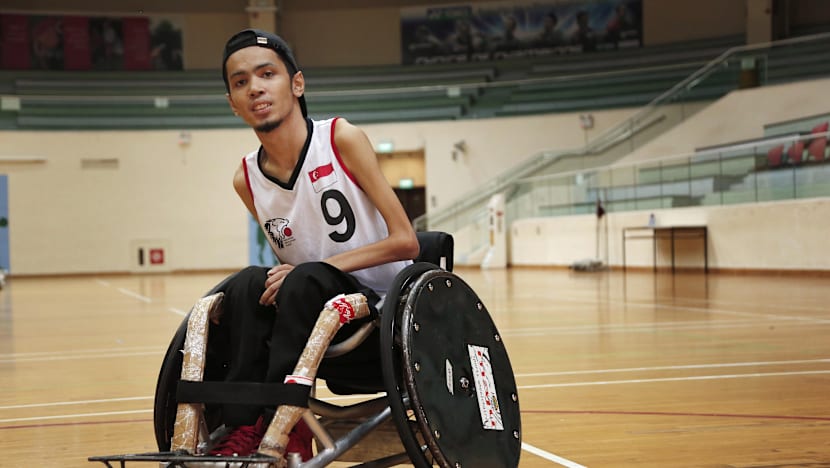 Singapore wheelchair rugby athletes at home in rough sport