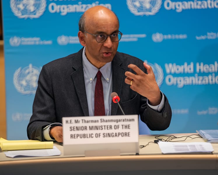 Singapore leaders thank Senior Minister Tharman for his 'enormous contributions' to the country