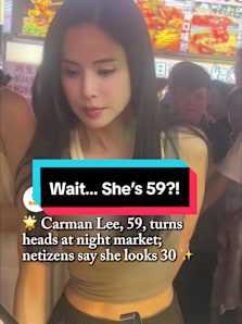 She’s the real-life version of her ageless Xiao Long Nu #8dayssgAsianEnt  #CarmanLee  #agelessbeauty #reverseaging #foreveryoung 