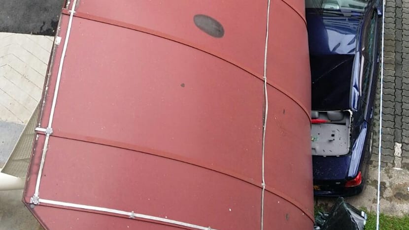 Lorry driver arrested over Bukit Batok walkway shelter collapse