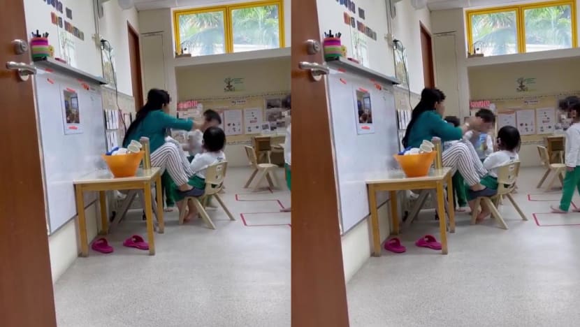Another preschool teacher arrested for allegedly hitting boy at Choa Chu Kang childcare centre Another preschool teacher arrested for allegedly hitting boy at Choa Chu Kang childcare centre