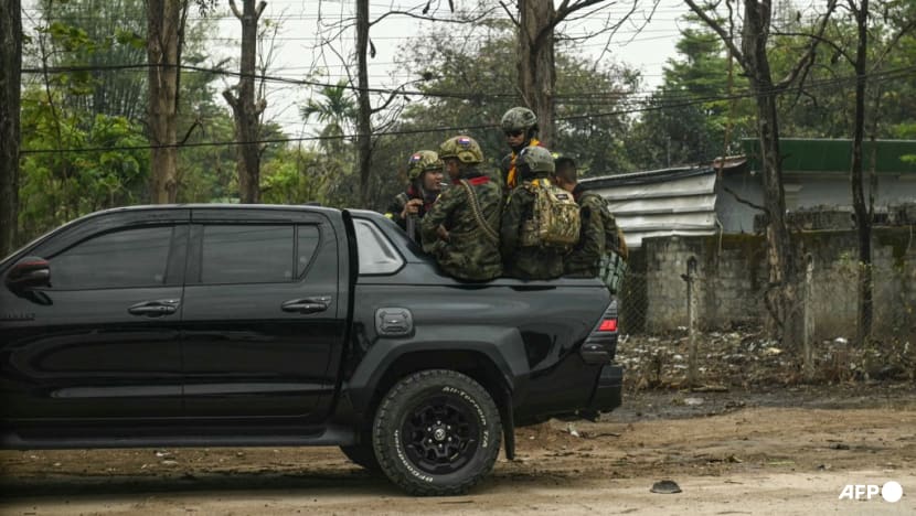Myanmar troops under armed attack flee across border: Thai military Myanmar troops under armed attack flee across border: Thai military