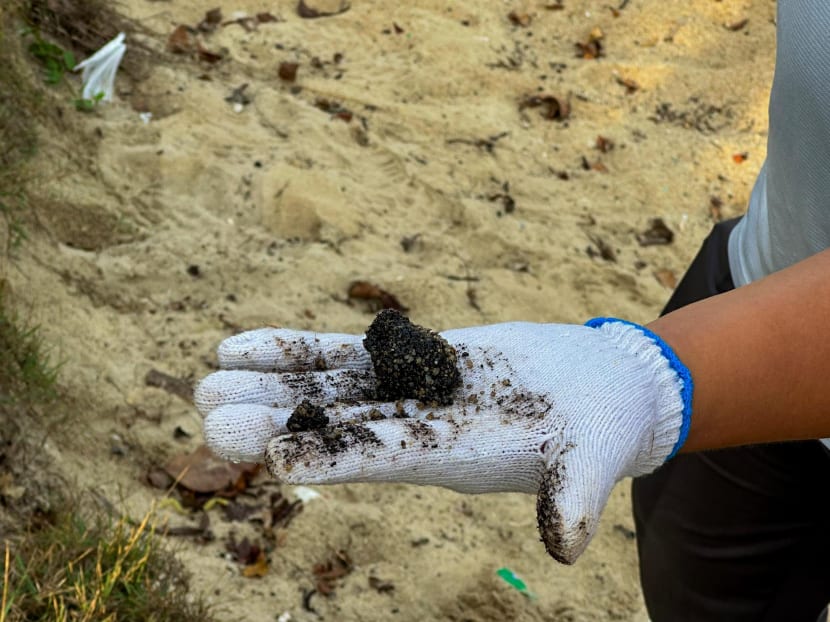 Beaches will be combed to remove "tar balls" — small oil deposits that have hardened and mixed with sand — during the final phase of clean-up operations. Beaches will be combed to remove "tar balls" — small oil deposits that have hardened and mixed with sand — during the final phase of clean-up operations.
