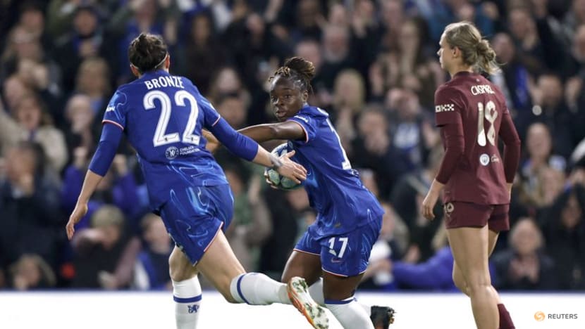 Chelsea knock out Man City to reach women's Champions League semis Chelsea knock out Man City to reach women's Champions League semis
