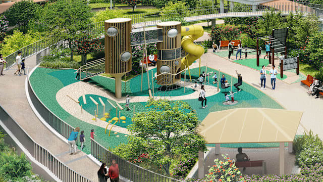 从明年1月起 建屋局将推出新的游乐场设计框架