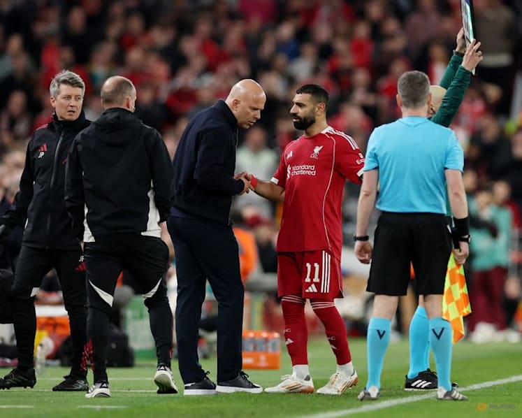 Injured Salah out of Liverpool's Brighton trip and Egypt's game with Spain, says Slot
