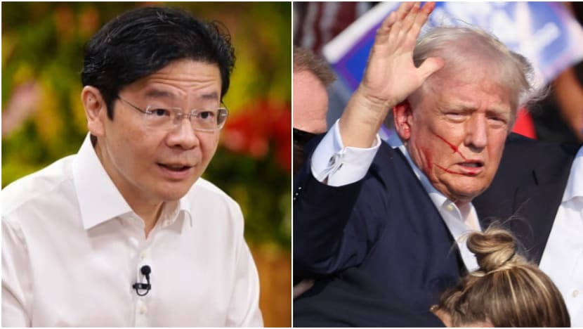 PM Wong shocked to hear about assassination attempt on Donald Trump PM Wong shocked to hear about assassination attempt on Donald Trump