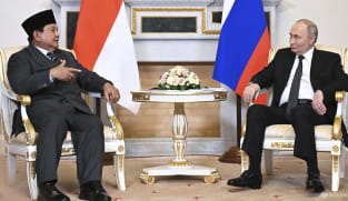 Russia's Putin meets Indonesia's Prabowo in St Petersburg in bid to deepen ties 