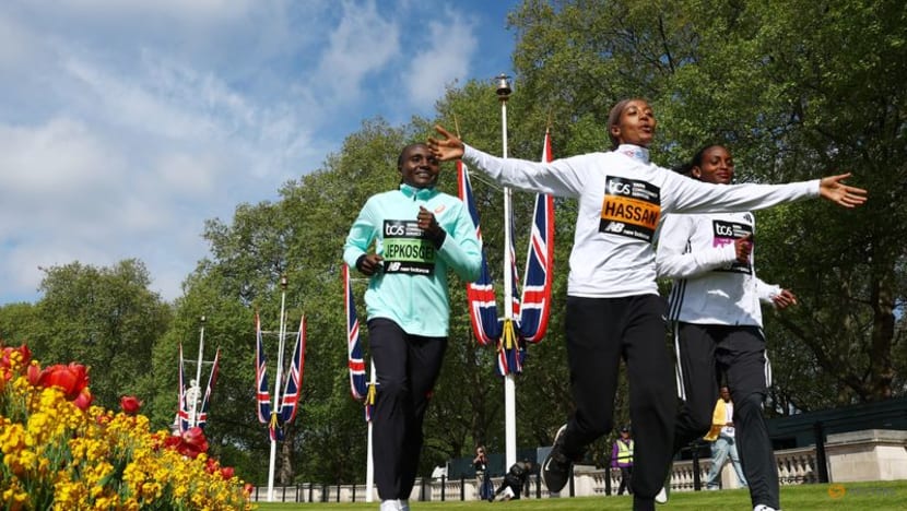 Hassan laughs off suggestion Sunday's London marathon could be better than her debut
