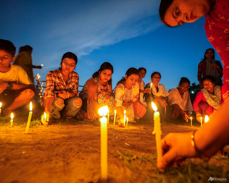 Protests grow in India over the rape and killing of a doctor at a state-run hospital