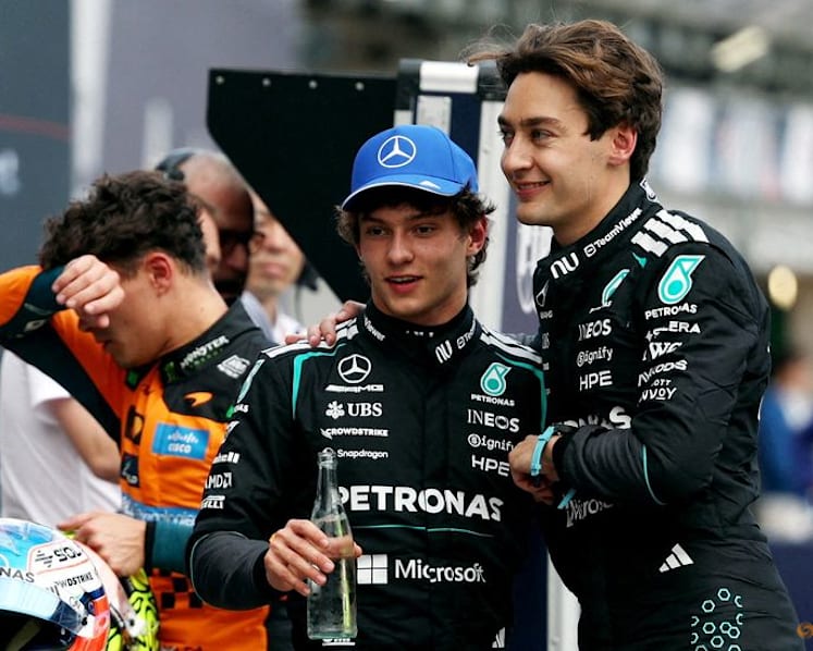 Russell takes pole as Mercedes dominate Australian Grand Prix qualifying