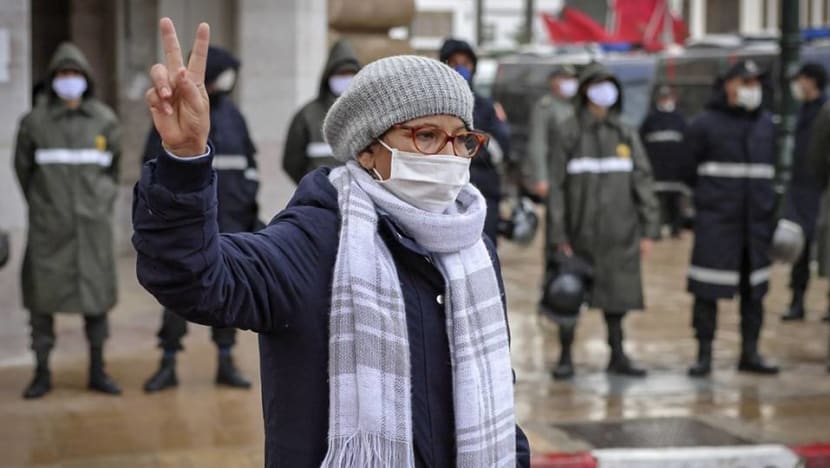 Morocco's police disperse protest against ties with Israel