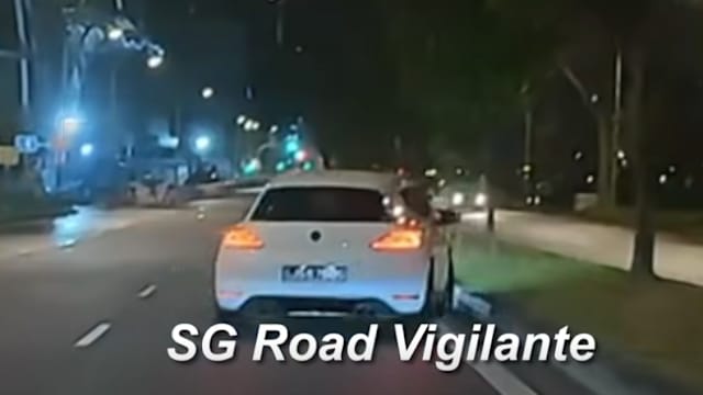 马路上左摇右摆后撞路堤 28岁司机酒驾被捕
