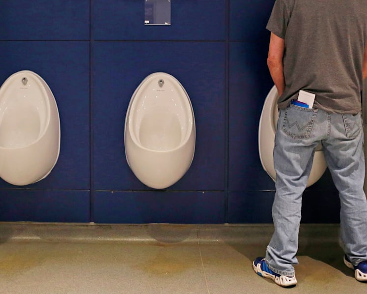 Six weeks’ jail for man who filmed 10 men using urinal