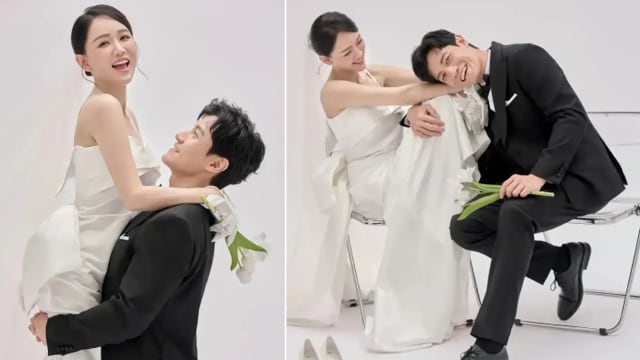 陈乔恩婚纱照曝光