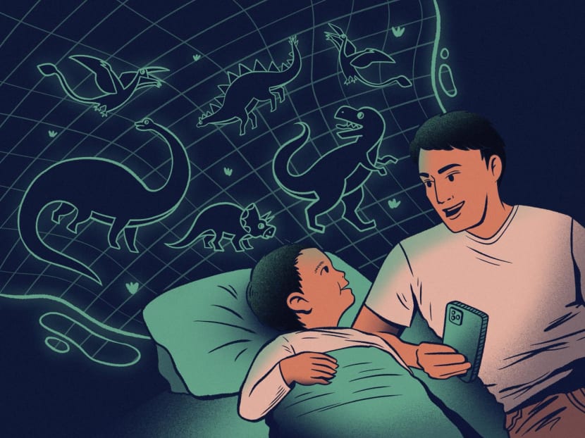 Commentary: I used AI to create a bedtime story. It showed me how the tech can forge new ways for parents, kids to bond