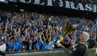 Euphoric Napoli fans flood streets for champions tour by land and sea