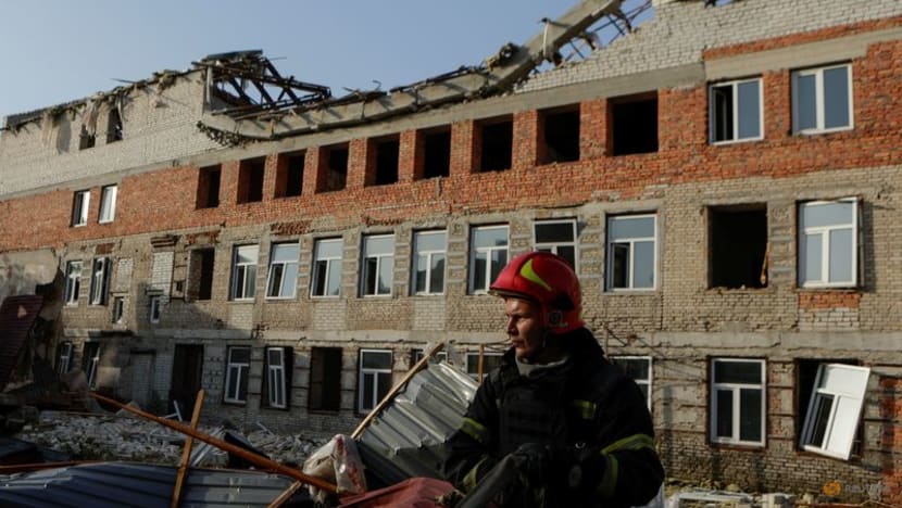 Russian drones strike Ukraine, damaging maternity hospital Russian drones strike Ukraine, damaging maternity hospital