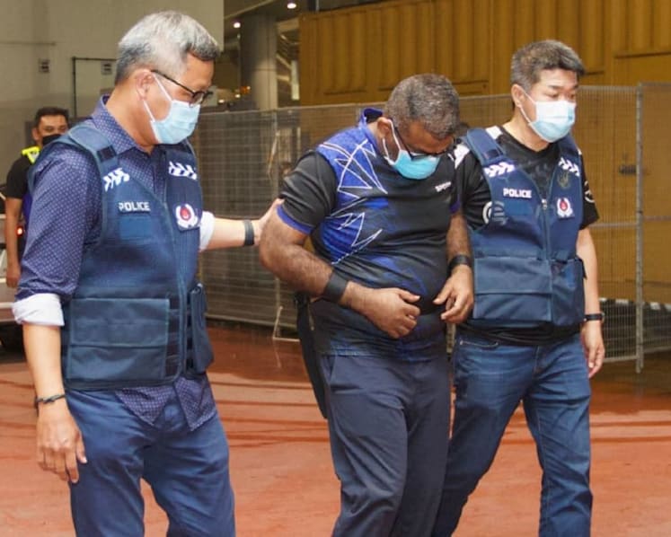 Renovation firm director who skipped town for Johor charged with murder of fellow director at Beach Road