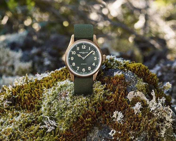 Bored of the usual black, white or silver dials? Try going green instead