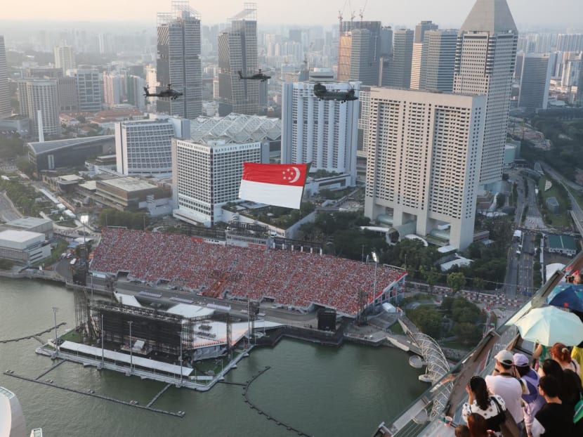 S'pore celebrates 57th birthday in full force, with first large-scale NDP since pandemic capturing the highs and lows
