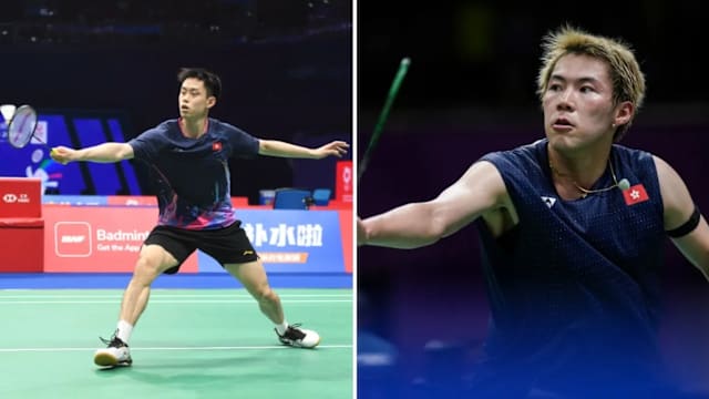香港李卓耀和吴英伦晋级中国大师赛男单决赛
