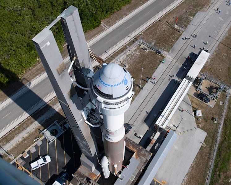 Boeing crew capsule launches to space station on test redo