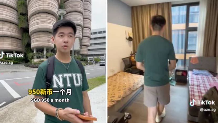 Netizen terkejut siswa NTU bayar sewa S$950 bagi bilik asrama kendalian swasta di kampus