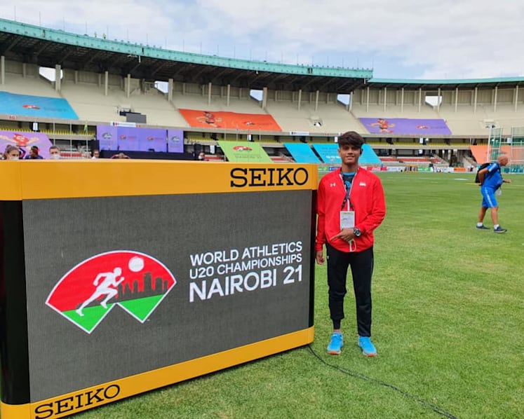 Singapore's Marc Brian Louis sets new national U20 record for 110m hurdles at world junior championships