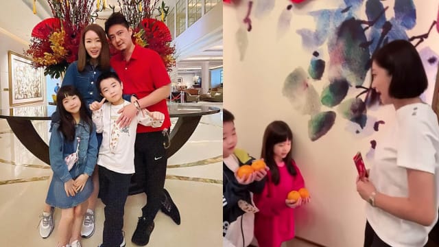林湘萍子女背超多祝词向长辈艺人拜年　黄碧仁惊叹：很会教！