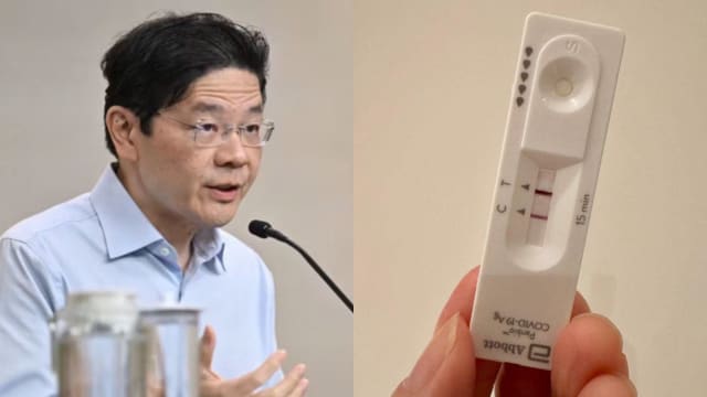 “终于向冠病屈服了” 总理黄循财首次感染冠病