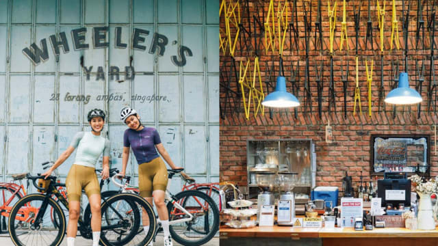 蓝色大门成网红打卡背景　脚车主题咖啡馆Wheeler's Yard宣布结业