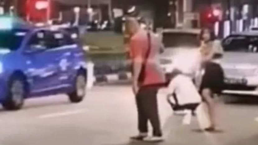 Woman arrested for stripping in public along Middle Road