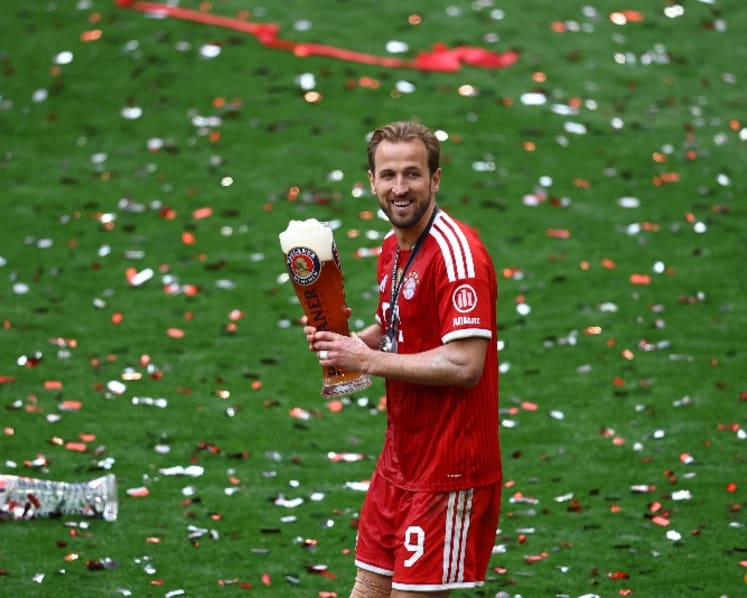 Kane grabs hat-trick as champions Bayern crush Cologne 5-1 in season finale