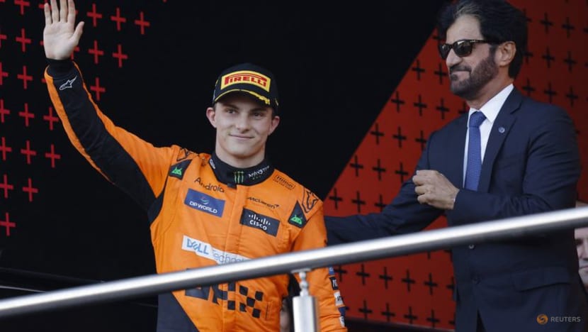 Piastri wins in Baku as McLaren take over at the top