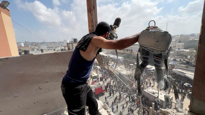 Five journalists among 20 killed in Israeli strikes on Gaza hospital Five journalists among 20 killed in Israeli strikes on Gaza hospital
