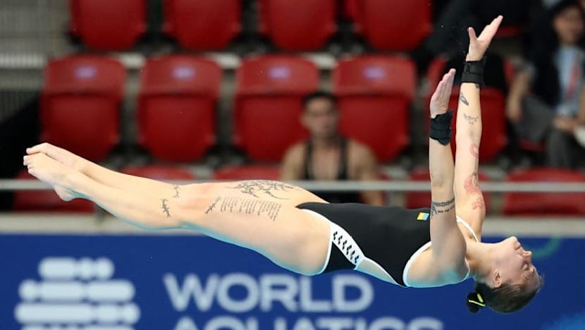 Diving-Ukraine strips Lyskun of titles after Russia switch