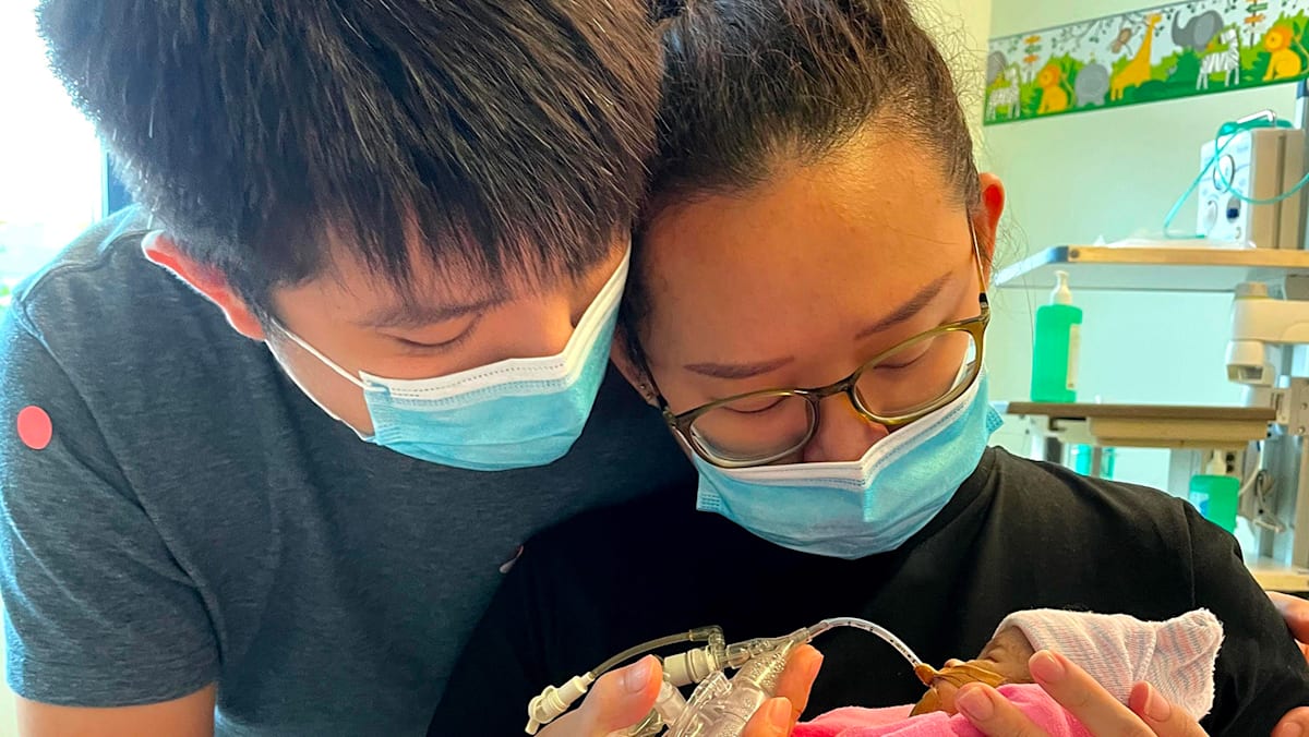 The harrowing ordeal of watching our sick child spend her first