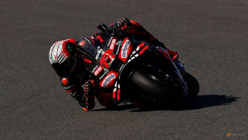 Aprilia's Bezzecchi takes pole at Portuguese Grand Prix