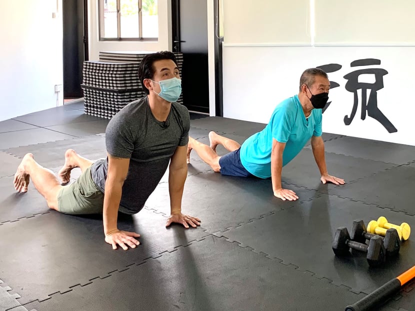 The man behind senior-friendly workout videos in Hokkien, Mandarin and more The man behind senior-friendly workout videos in Hokkien, Mandarin and more