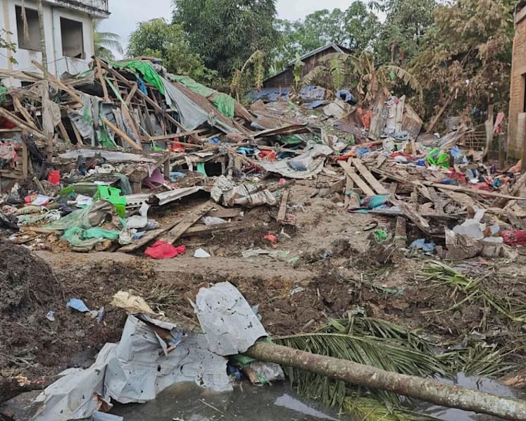 Military airstrike on schools in western Myanmar kills at least 18 people, most of them students