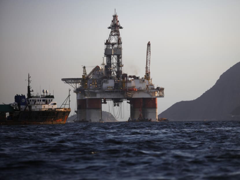 Benchmark Brent crude for August delivery jumped US$0.63 to US$115.44 a barrel yesterday. PHOTO: BLOOMBERG